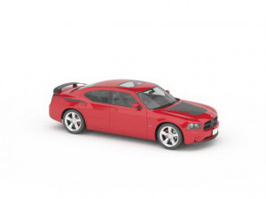 dodge charger Model 3D