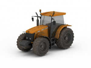 farm tractor 3D Model