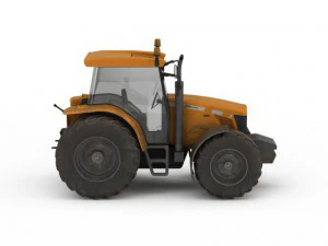farm tractor 3D Model