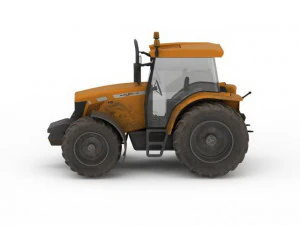 farm tractor 3D Model