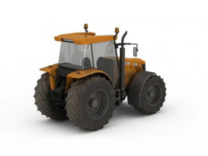 farm tractor 3D Model