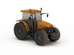 farm tractor 3D Model