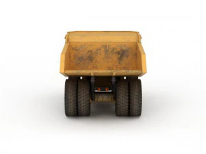 heavy duty dump truck 3D Model
