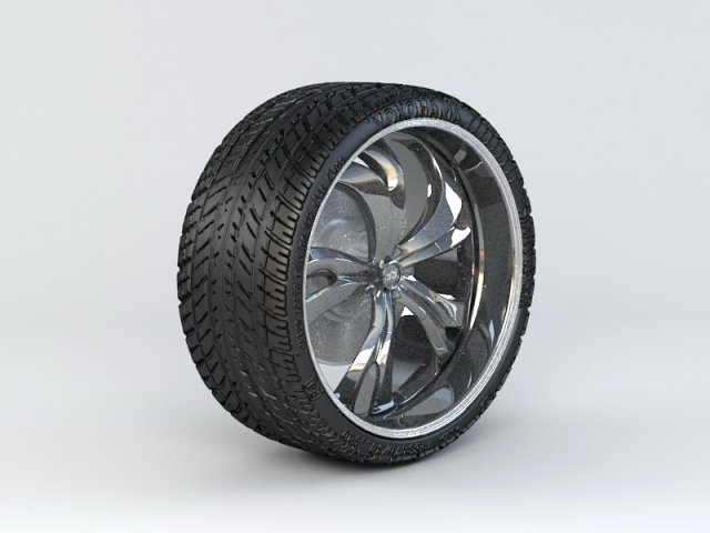 yokohama wheel 3D-Modell .c4d .max .obj .3ds .fbx .stl .blend 