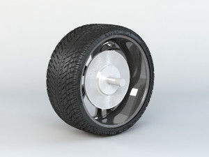 yokohama wheel 3D-Modell