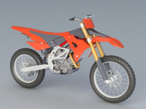 Modell des Motocross-Motorrad-Rahmen-3D 3D-Modell $69 - .3ds .c4d .fbx .ma  .obj .max - Free3D