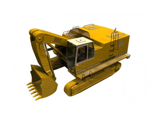 heavy track loader 3D-Modell