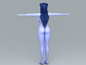 devil girl 3D Model