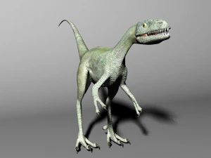 динозавр compsognathus 3D Модель