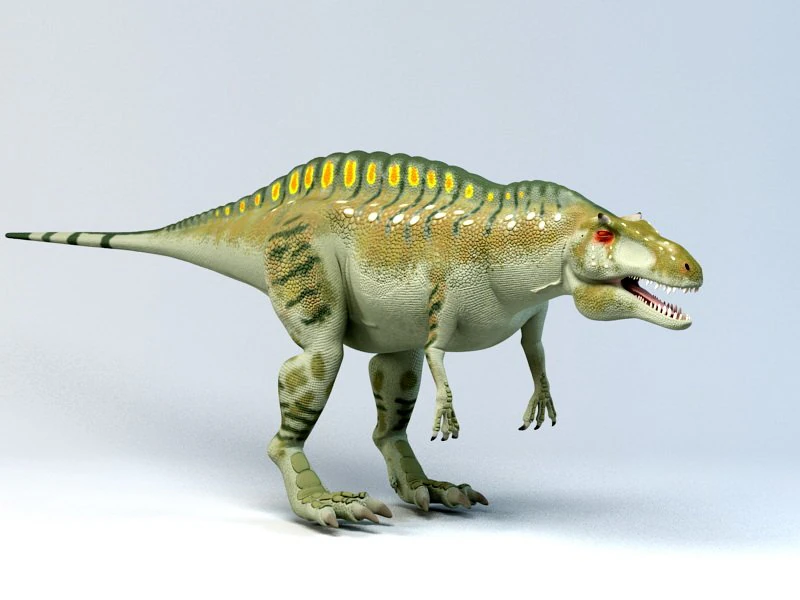acrocanthosaurus 3D Model .c4d .max .obj .3ds .fbx .stl .blend 