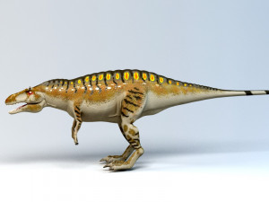 acrocanthosaurus Modello 3D