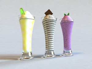ice cream Model 3D