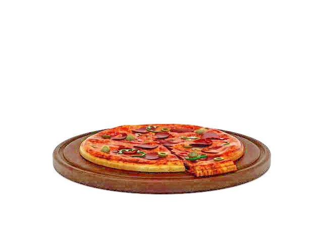 pizza 3D Model .c4d .max .obj .3ds .fbx .stl .blend 