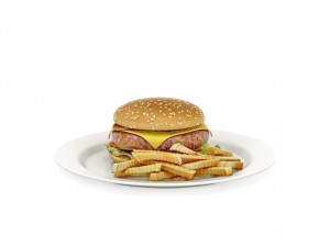 burger Modelo 3D