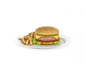 burger Modelo 3D