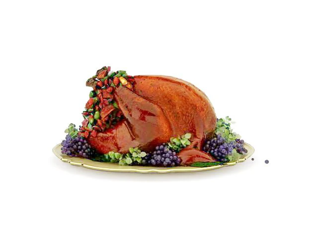 fried chicken 3D Model .c4d .max .obj .3ds .fbx .stl .blend 