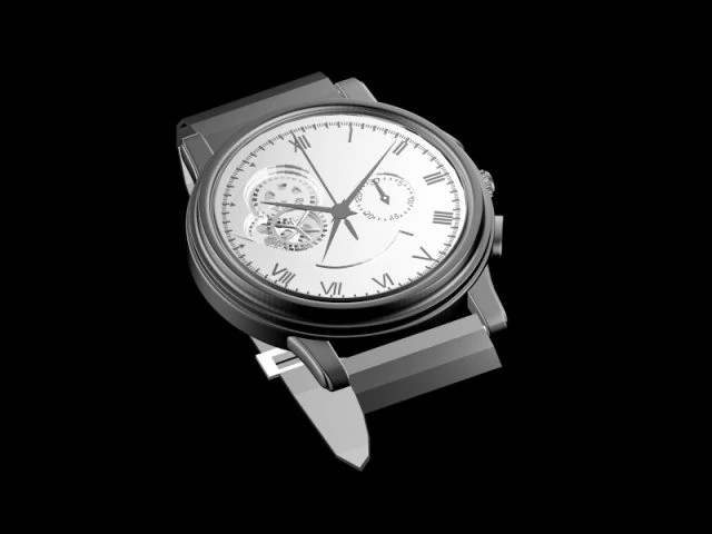 watch 3D Model .c4d .max .obj .3ds .fbx .stl .blend 