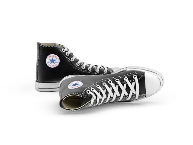 tenis converse all star Modelo 3D .c4d .max .obj .3ds .fbx .stl .blend 