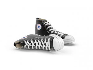 tenis converse all star Modelo 3D
