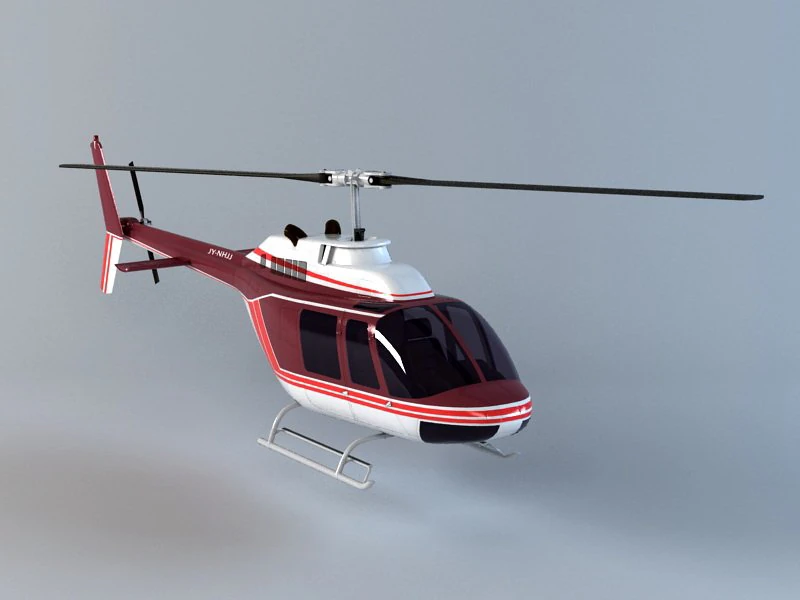 executive helicopter 3D Model .c4d .max .obj .3ds .fbx .stl .blend 