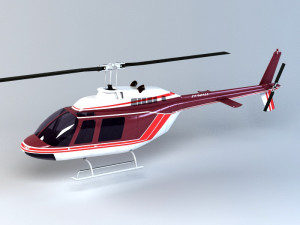 executive helicopter 3D Модель