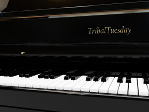 piano Model 3D