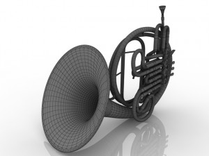 trumpet 3D 모델