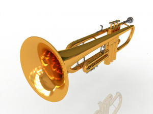 trumpet 3D Model