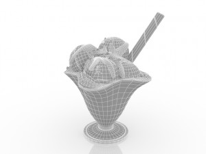 ice cream 3Dモデル