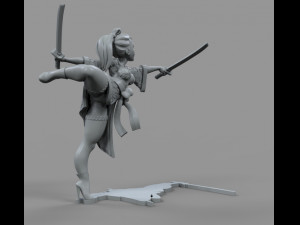 galina 3D Модель