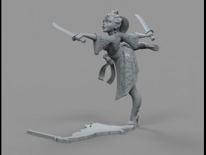 galina 3D Модель