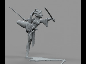 galina 3D Модель
