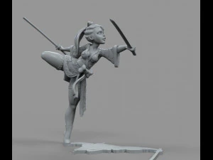 galina 3D Model