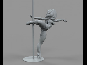 galina 3D Модель