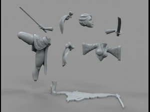 galina 3D Model
