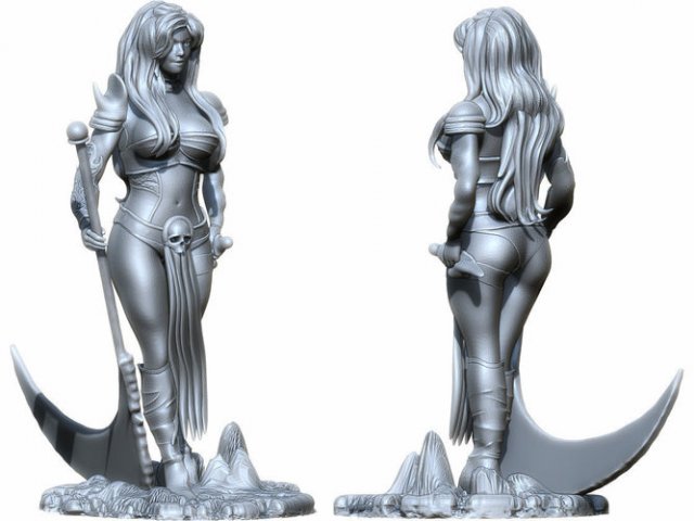 sophitia Model 3D .c4d .max .obj .3ds .fbx .stl .blend 