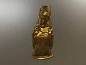 стимпанк леди 3D Модель