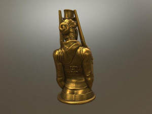 steampunk lady 3D Model