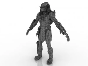 хищник 3D Модель