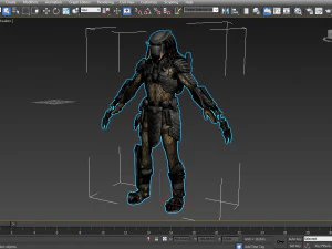 хищник 3D Модель