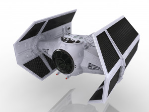 star wars tie fighter advanced 3D Model