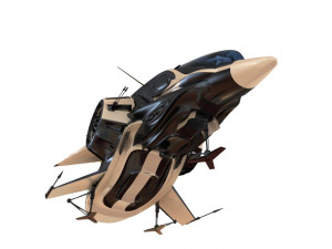 spaceship Modelo 3D
