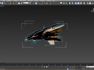 spaceship Modelo 3D