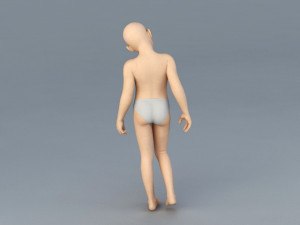 boy child 3D Model
