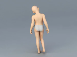 boy child 3D Model