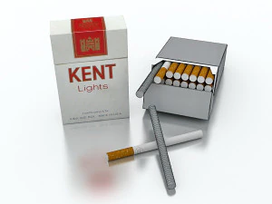kent cigarettes 3D Model