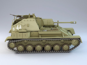 su-76 tank Modelo 3D