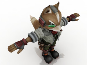 fox 3Dモデル