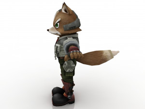 fox 3Dモデル
