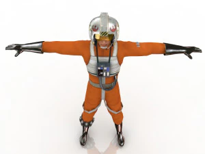 pilota Modello 3D